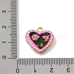 Pendenti in ottone stampato&nbsp;KK-CBAE379-02G-C