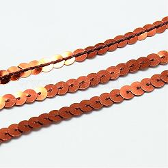 Kunststoffperlen pailletten&nbsp;PVC-Q085-6mm-13