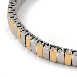 Bracelets élastiques en acier inoxydable 304&nbsp;BJEW-U006-02A