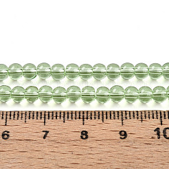 Chapelets de perles en verre transparente  &nbsp;GLAA-T032-T4mm-17