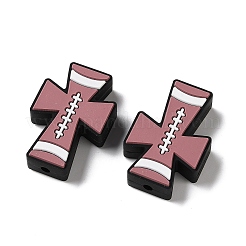 Perles de silicone sur le thème du sport&nbsp;LS-SL-D001-02D