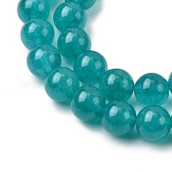 Perles de jade blanc naturel&nbsp;G-G766-B-16-1