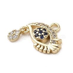 Pendentifs en laiton zircon cubique transparent&nbsp;KK-M275-47G