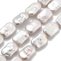 Perles de perles de keshi baroques naturelles&nbsp;PEAR-P064-01B-08A