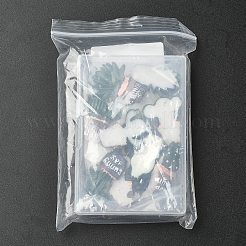 14 Stück 7 Stile undurchsichtige Harz-Decoden-Cabochons&nbsp;RESI-YW0001-87
