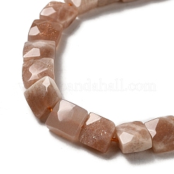 Natürliche sunstone Perlen Stränge&nbsp;G-C109-A09-02