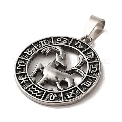 Pendentifs en acier inoxydable 304&nbsp;STAS-C084-01L-AS