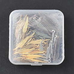 120 pièces 6 couleurs pendentifs en alliage de style tibétain&nbsp;FIND-YW0006-89