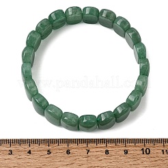 Stretch-Armbänder aus natürlichen grünen Aventurinperlen für Frauen und Männer&nbsp;BJEW-D461-02D