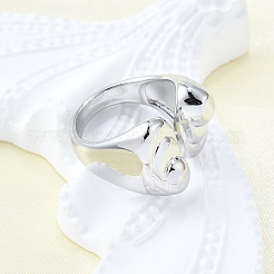 Bagues de manchette en laiton pour femmes&nbsp;RJEW-G347-03P