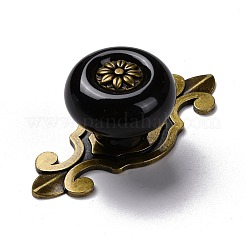 Perillas de puerta de gabinete de porcelana de forma redonda&nbsp;FIND-Z004-18A