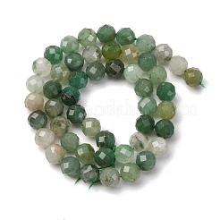 Naturali africane perle di giada fili&nbsp;G-RM25324-7mm