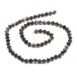 Natürlichen Obsidian Perlen Stränge&nbsp;G-E569-D09