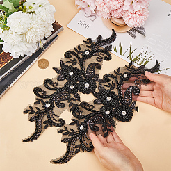 Coudre des appliques de fleurs&nbsp;PATC-WH0005-42A