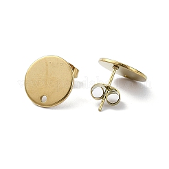 Ohrstecker-Beschläge aus Edelstahl 304&nbsp;EJEW-H130-03G-A03