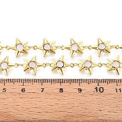 Sterngliederketten aus Messing&nbsp;CHC-N023-07A-G