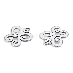 Anlaufgeschützte Charms aus Edelstahl 201&nbsp;STAS-N098-131P