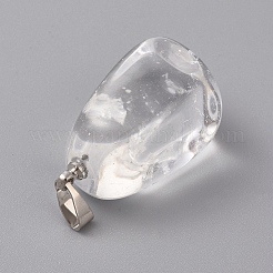 Pendentifs en pierres précieuses mixtes naturelles et synthétiques&nbsp;G-K302-BM