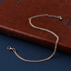 Bracciali in corda di ottone per donna&nbsp;BJEW-G735-08RG