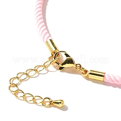 Fabrication de colliers en cordon de nylon Milan&nbsp;MAK-M028-01G-29