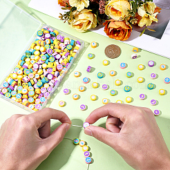 300 Stück handgefertigte Fimo-Perlen&nbsp;CLAY-SC0002-89