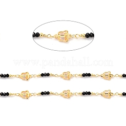 Catene di perline fatte a mano in ottone&nbsp;CHC-C019-13