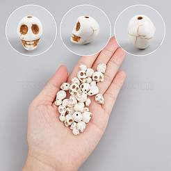 Kits de diy para hacer pulseras de calaveras de Halloween&nbsp;DIY-SC0020-14B
