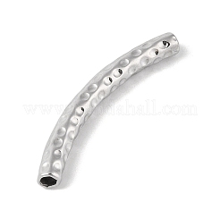 Gebogene Rohrperlen aus Edelstahl 304&nbsp;LS-STAS-M071-03A-P