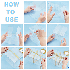 Faltbare transparente PVC-Boxen&nbsp;CON-BC0001-95
