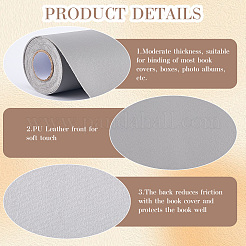 Bucheinbände aus Kunstleder&nbsp;DIY-WH0491-92A-08