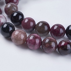 Chapelets de perles en tourmaline naturelle&nbsp;G-G446-8mm-03