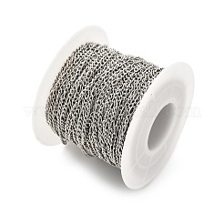 Cadenas de bordillo trenzadas de acero inoxidable 304&nbsp;CHS-B009-01B-P
