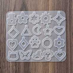 Orecchini pendenti con animali stampo in silicone fai da te&nbsp;DIY-Q033-04C