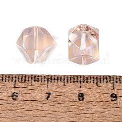 Placcare perle di vetro trasparenti&nbsp;EGLA-Q140-01-A05