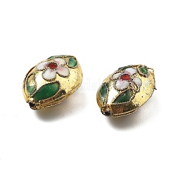 Perles en cloisonné Manuelles&nbsp;CLB-Q002-08D
