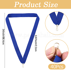 40 correa de poliéster para medallas&nbsp;AJEW-CP0011-54B