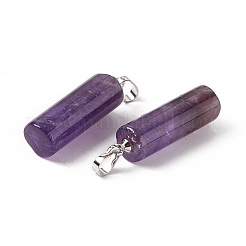 Pendenti d'ametista naturale&nbsp;G-E135-02P-06
