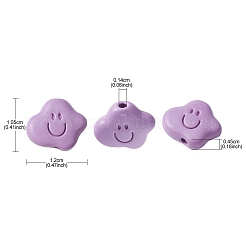 Spruzzare perline in lega verniciati&nbsp;PALLOY-YW0001-66