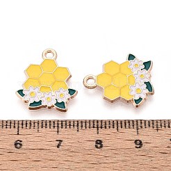 Pendentifs d'émail en alliage&nbsp;ENAM-T022-61C