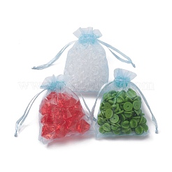 Bolsas de regalo de organza con cordón&nbsp;X-OP-R016-7x9cm-08