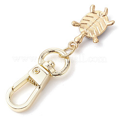 3 pendentif décoratif en alliage émaillé en forme de tortue&nbsp;KEYC-JKC00938
