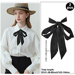 2 Stück Chiffon-Krawatten für Damen&nbsp;AJEW-SP0003-52A