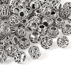 66 stücke 11 stil tibetische stil legierung europäische perlen&nbsp;FIND-TA0001-98