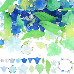 DIY Blattblumen-Zubehörsets&nbsp;DIY-PA0001-64C