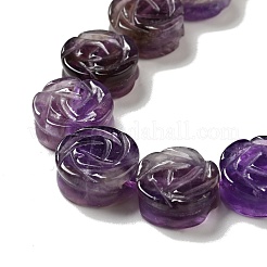 Natürlichen Amethyst Perlen Stränge&nbsp;G-D475-01J