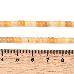 Natürliche Topas-Jade-Heishi-Perlenstränge&nbsp;G-A299-A21-01