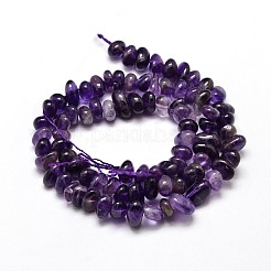 Natürlichen Amethyst Chip-Perlen-Stränge&nbsp;G-E271-123