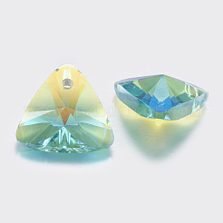 Breloques de strass en verre à facettes&nbsp;RGLA-F050-A-202PS
