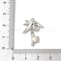 Pendentifs en alliage plaqué émail et strass&nbsp;PALLOY-R151-33P
