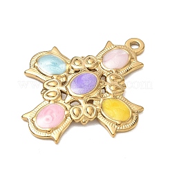 Pendentifs en acier inoxydable 304 émaillés&nbsp;SA-CBA800D-03G